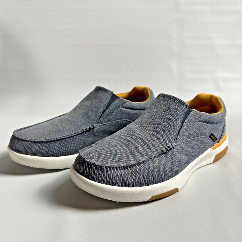 Ortho Comfoot Coastal Grandpa Quiet Luxury Slip On Loafers US 11.5 EU45 Gray